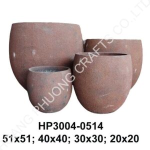 Elegant fiber cement pot for outdoor decor