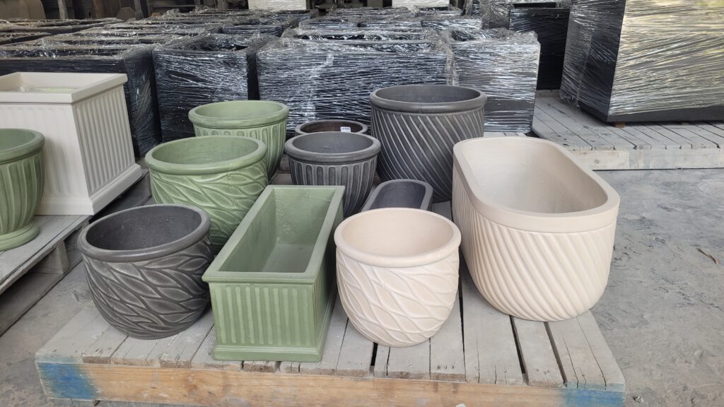 commercial fiber cement planters for lanscape in vietnam