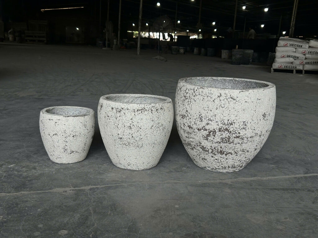 fiber cement morden planter wholesale 