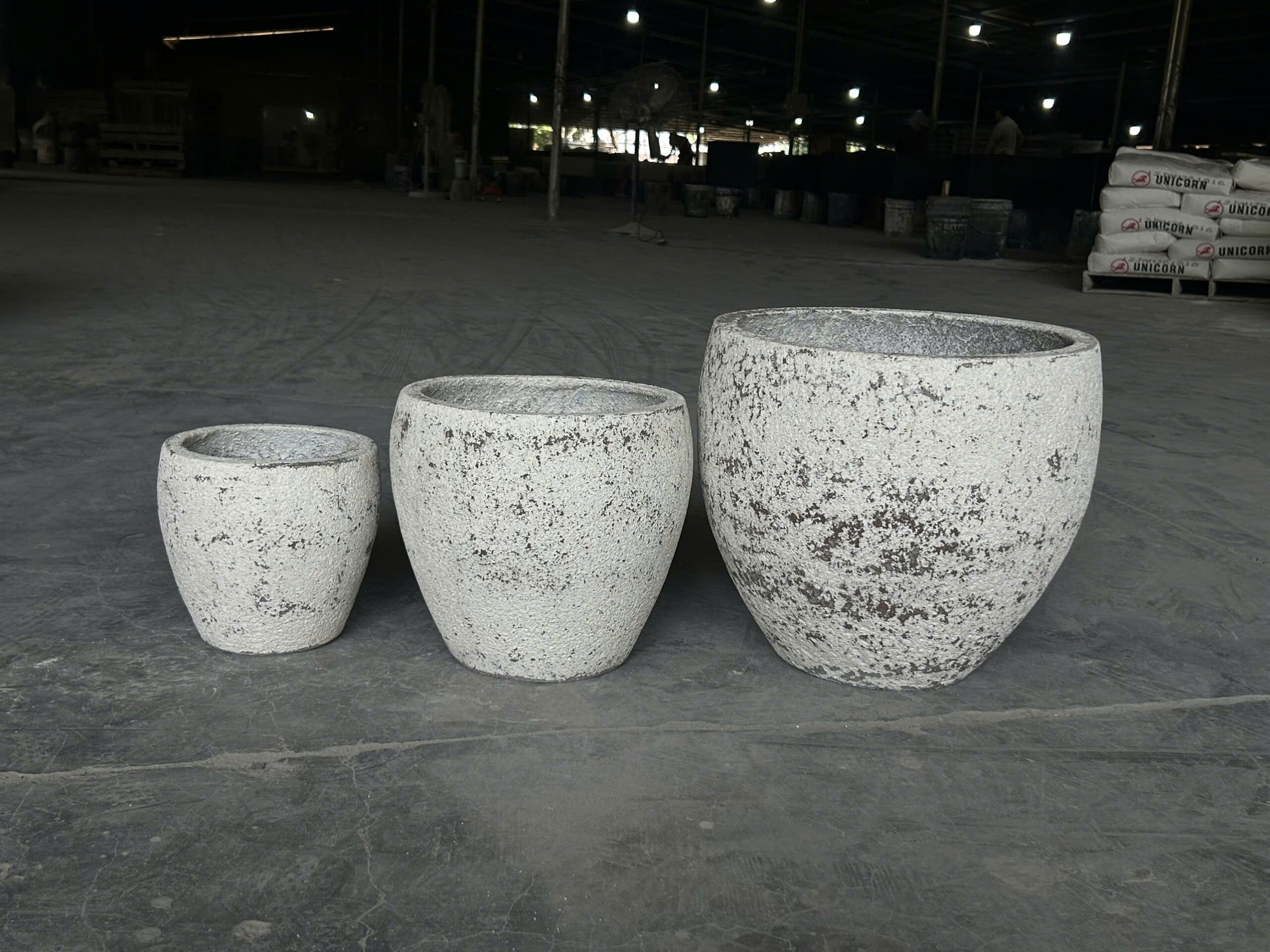 fiber cement morden planter wholesale