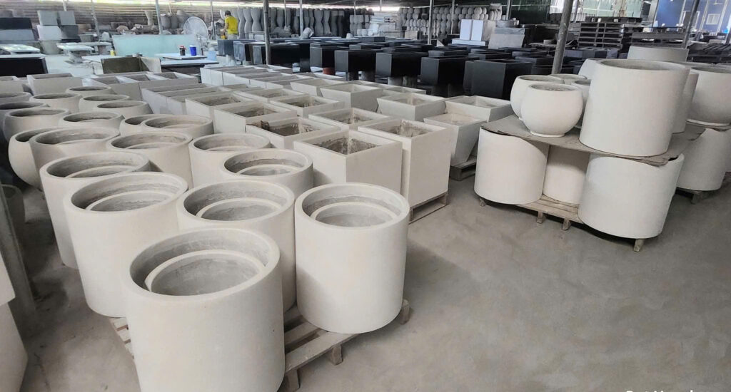 Fiber cement planters exporter in Vietnam