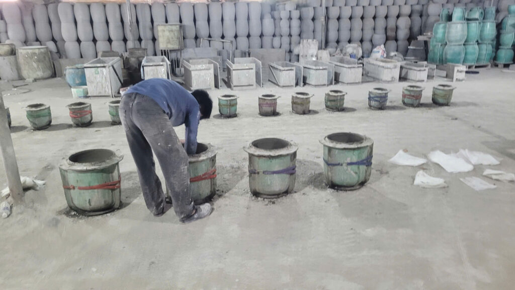 fiber terrazzo planters manufacturer in vietnam