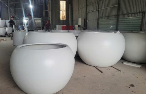 Fiberglass planters manufacturer in Vietnam